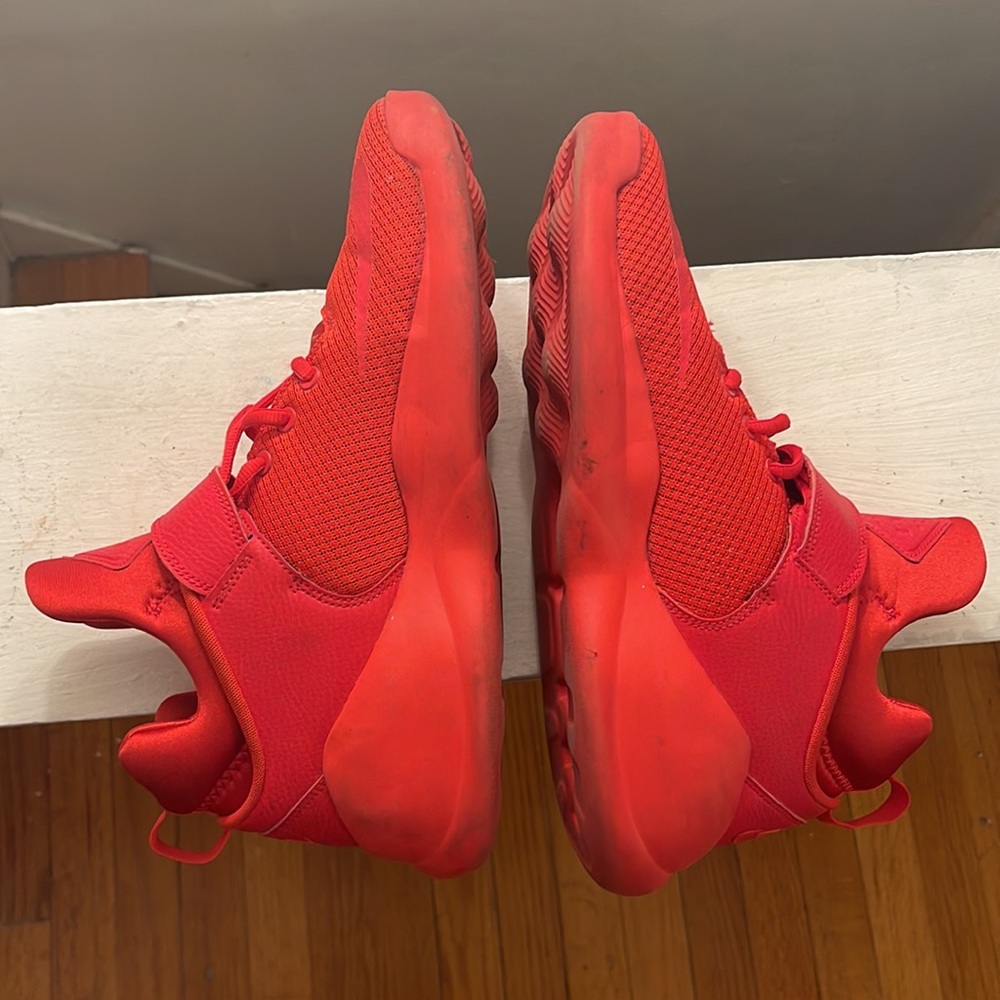 All red Nike